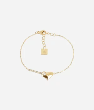 Bracelet Sélénia - Acier Doré