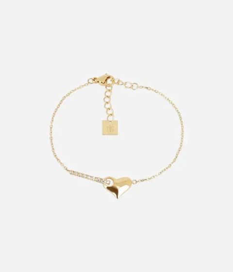 Bracelet Sélénia - Acier Doré