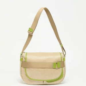 Besace Gaby Lin - Naturel/Aloe