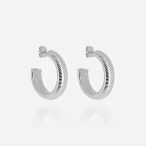 Boucles d'oreilles Kaneko - Acier