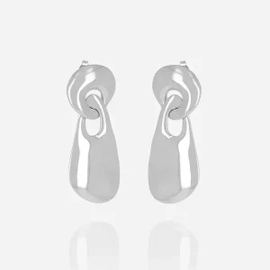 Boucles d'oreilles Louiza - Acier