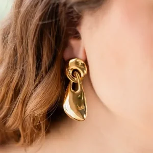 Boucles d'oreilles Louiza - Acier