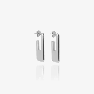 Boucles d'oreilles Nymphe - Acier