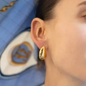 Boucles d'oreilles Phoebe - Acier