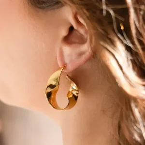 Boucles d'oreilles Pinelopi - Acier