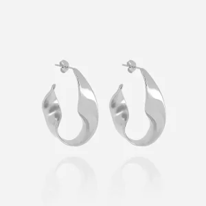 Boucles d'oreilles Pinelopi - Acier