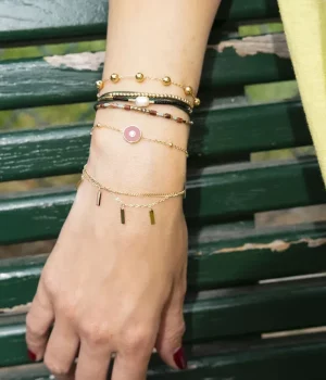 Bracelet Annie - Acier Doré