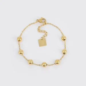 Bracelet Annie - Acier Doré