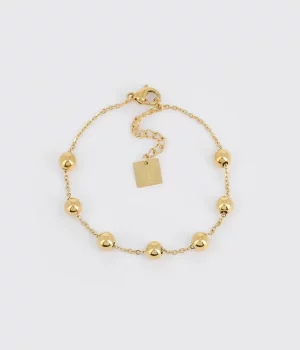 Bracelet Annie - Acier Doré