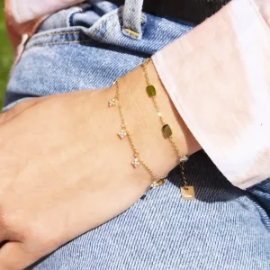 Bracelet Aurora - Acier Doré