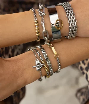 Bracelet Blake - Acier Doré