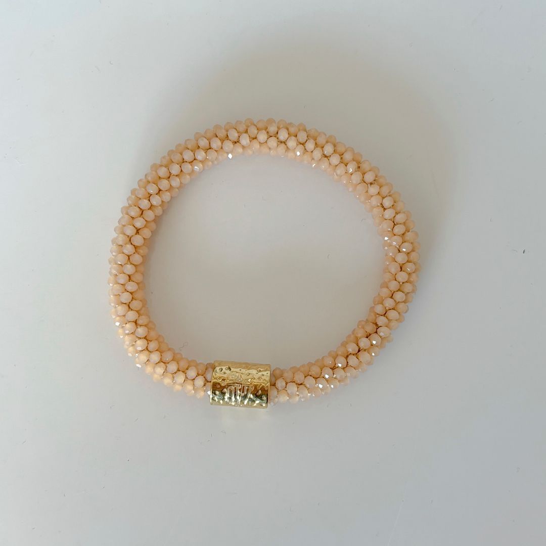 Bracelet Brillant - Nude