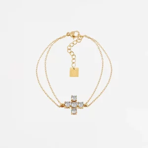 Bracelet Conti - Acier Doré