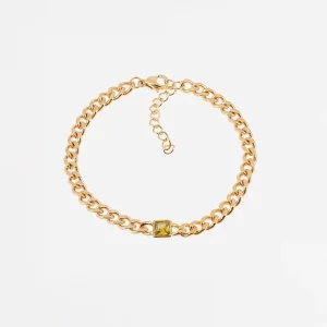 Bracelet Goustan - Acier Doré