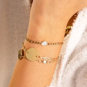 Bracelet Grazia - Acier Doré