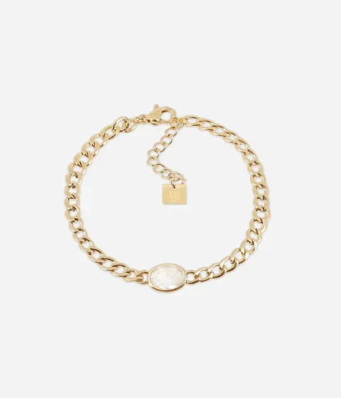 Bracelet Grazia - Acier Doré