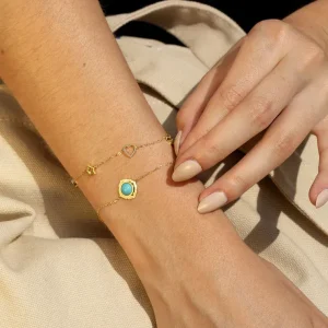 Bracelet Kalyne - Acier Doré