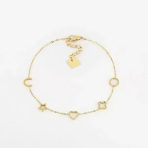Bracelet Kalyne - Acier Doré