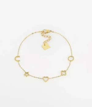 Bracelet Kalyne - Acier Doré