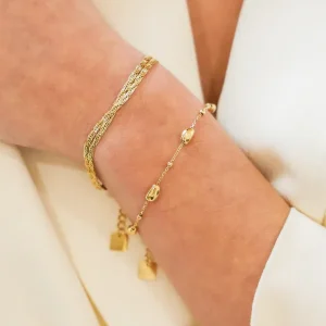 Bracelet Oliva - Acier Doré