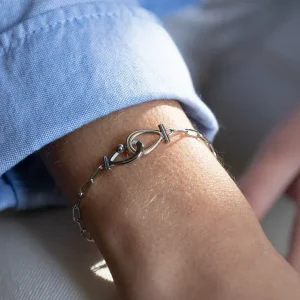 Bracelet Paulette - Acier Doré
