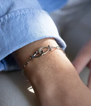 Bracelet Paulette - Acier Doré