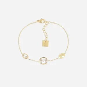 Bracelet Solyne - Acier Doré