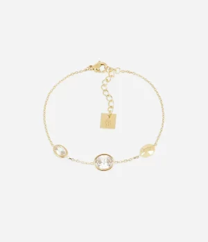Bracelet Solyne - Acier Doré
