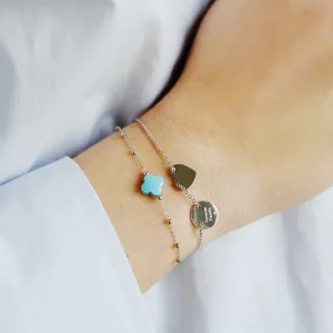 Bracelet Velasquez - Acier | Turquoise