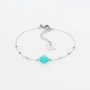 Bracelet Velasquez - Acier Turquoise