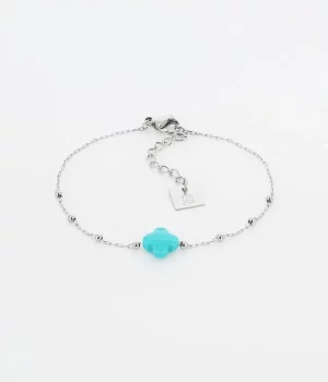 Bracelet Velasquez - Acier Turquoise