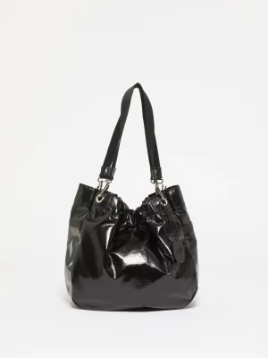 Cabas Cara Light Aqua - Noir