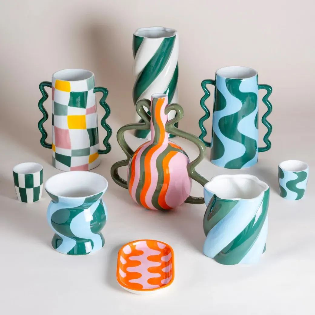 Cache-pot Ignacio - Wave Craze