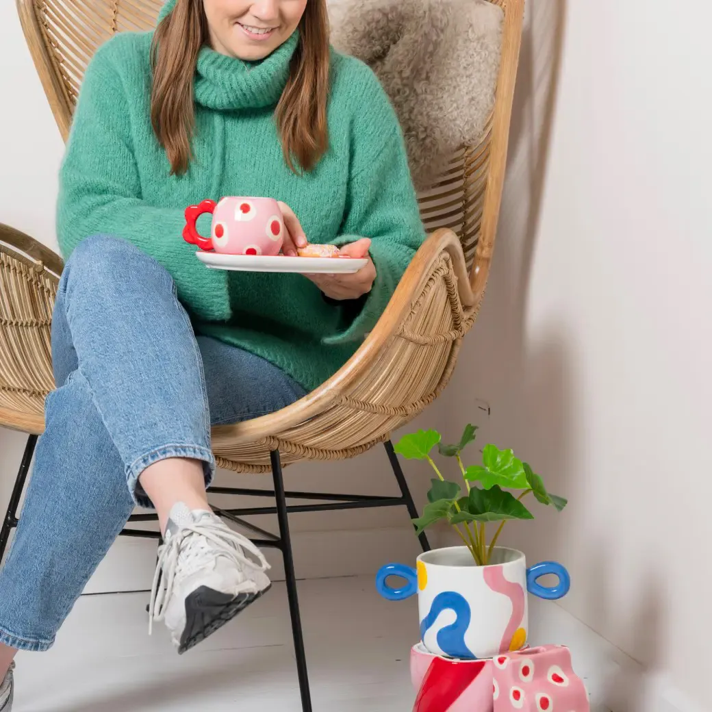 Cache-pot Mariana - Sunny Swirls2