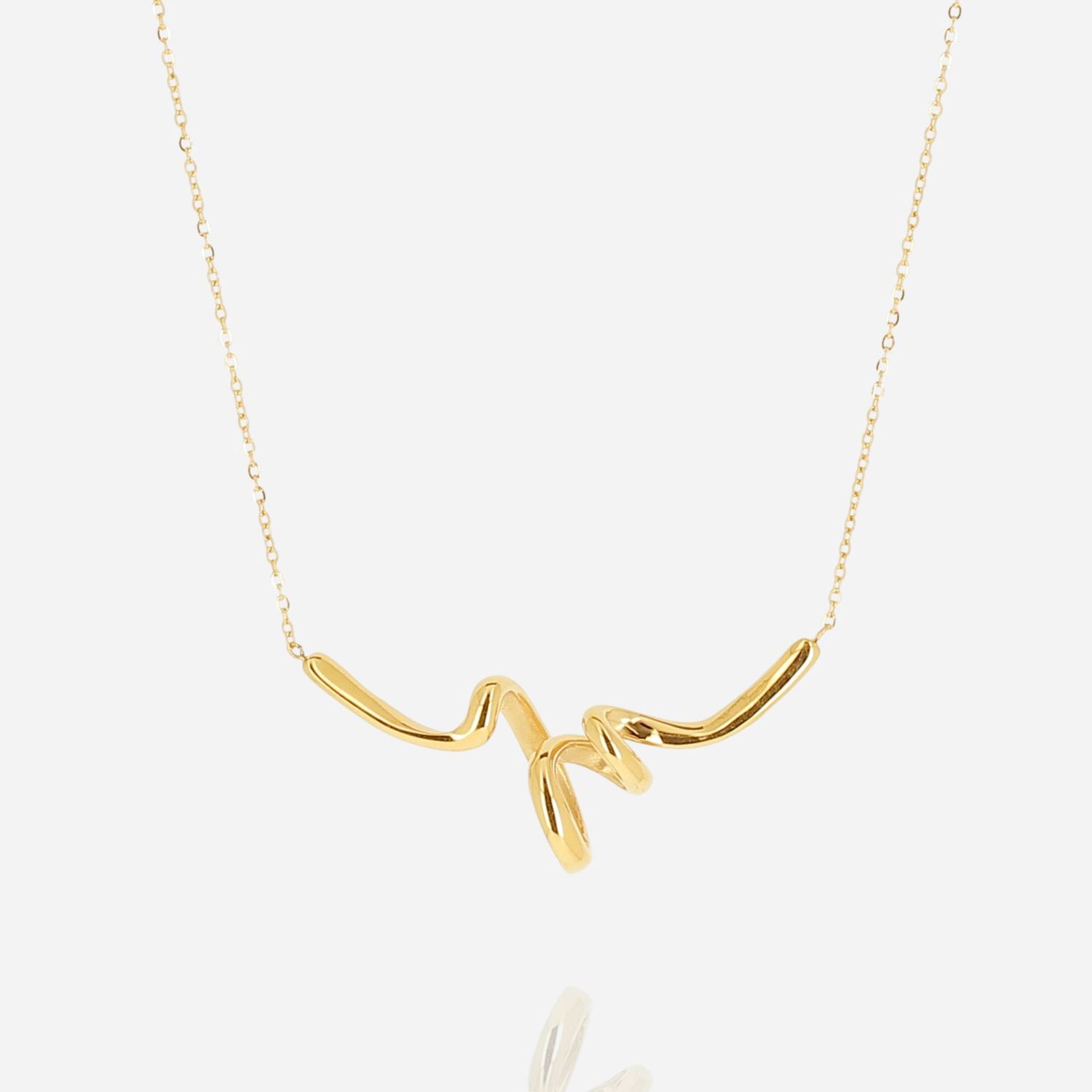 Collier - Acier Doré
