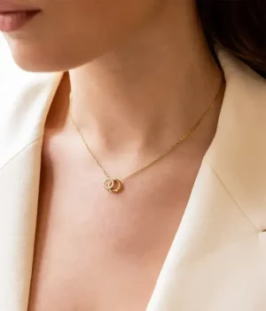 Collier Antonio - Acier Doré