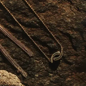 Collier Charis - Acier Doré