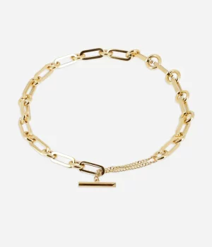 Collier Cyrano - Acier Doré