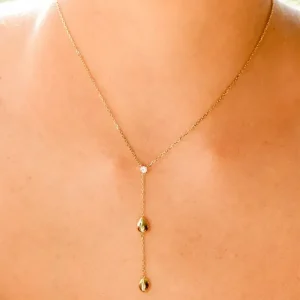 Collier Dilys - Acier Doré