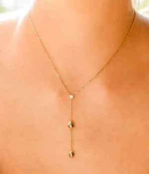 Collier Dilys - Acier Doré