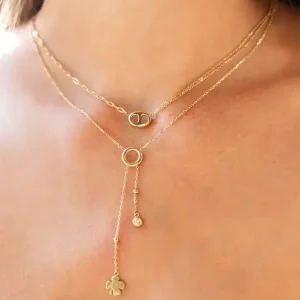 Collier Flint - Acier Doré