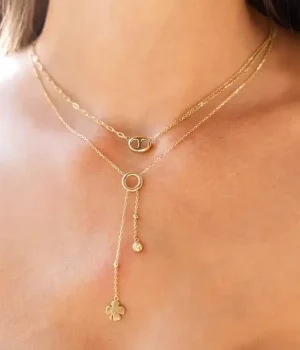 Collier Flint - Acier Doré