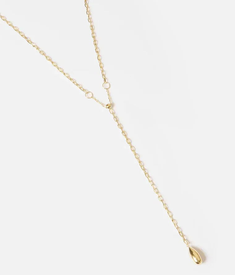 Collier Fresia - Acier Doré