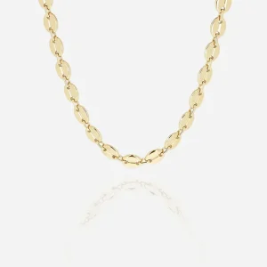 Collier Kahvi - Acier Doré