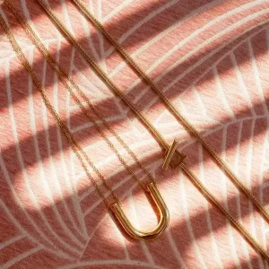Collier Lianna - Acier Doré