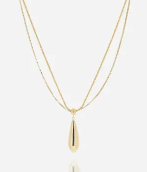 Collier Loryn - Acier Doré