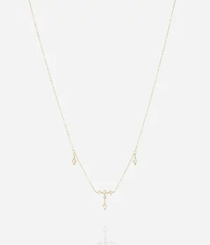 Collier Muriel - Acier Doré