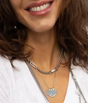 Collier Nobu - Acier