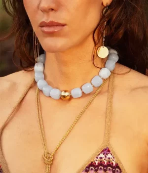 Collier Oedipe - Violet