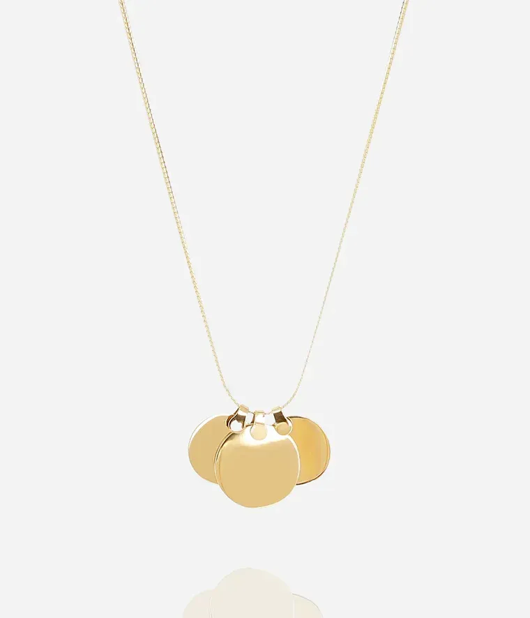 Collier Pacifico - Acier Doré